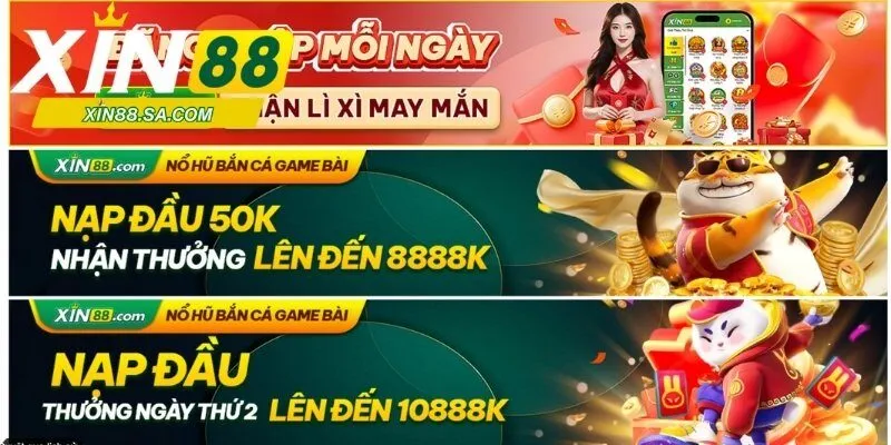 Điểm danh các sự kiện khuyến mãi Xin88 nổi bật 2025